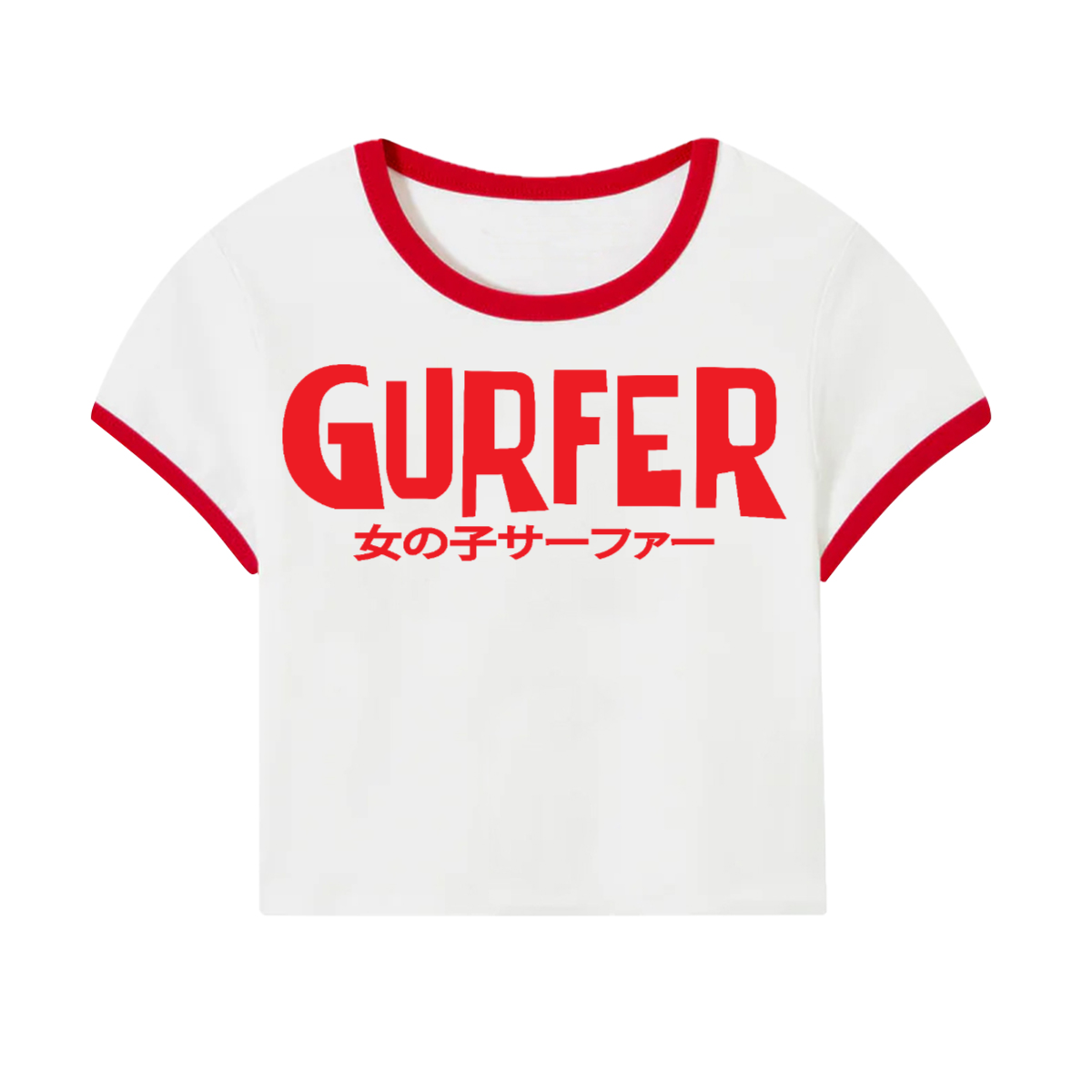 GURFER® RING NECK BABY TEE