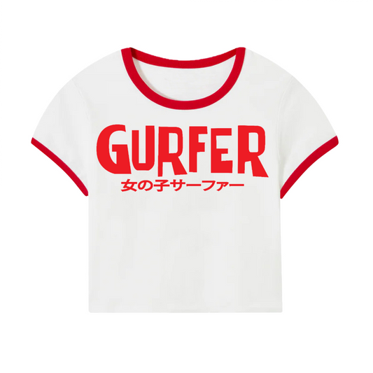 GURFER® RING NECK BABY TEE
