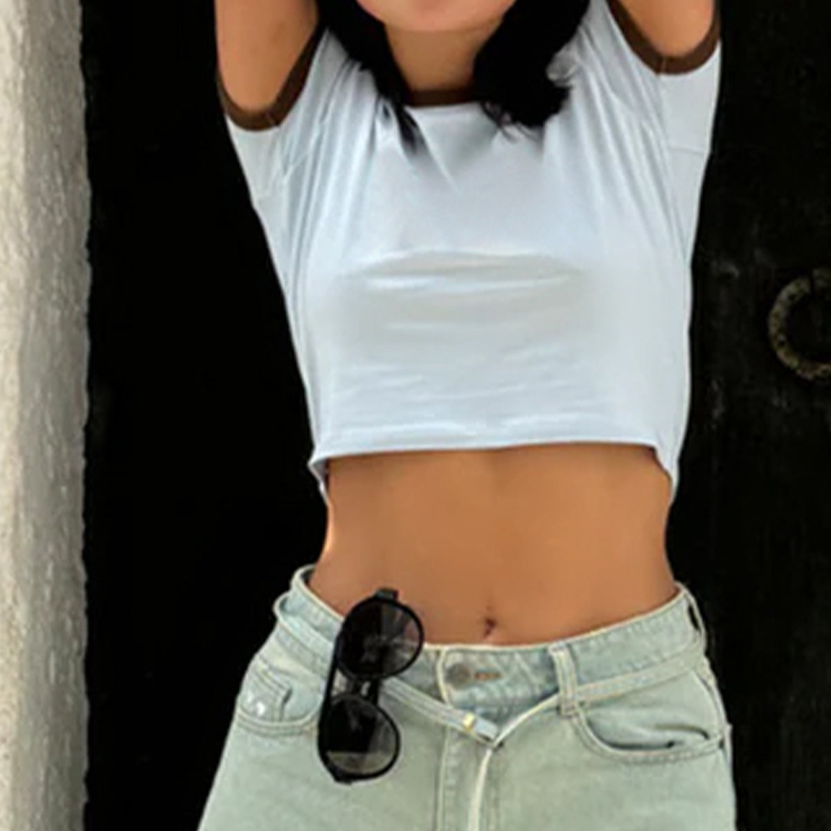 GURFER® RING NECK BABY TEE